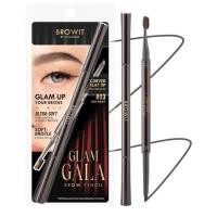 ราคา Browit ดินสอเขียนคิ้ว Glam Gala Brow Pencil 0.12 กรัม (355089-728253010)
