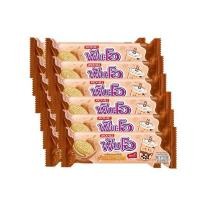 ราคา ฟันโอ แซนวิชคุกกี้กลิ่นชานมบราวน์ชูการ์ 67.5 กรัม (แพ็ก 12 ชิ้น) (354742-728186010)