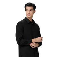 ราคา GQ Easy เสื้อเชิ้ต สีดำ รุ่น classic (331515-606450010)