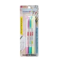 ราคา DONG-A ปากกาเน้นข้อความ Twinliner SOFT สี PASTEL (แพ็ก 3 ด้าม) (352065-707387010)