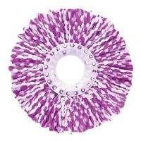 ราคา OVERCLEAN ผ้าม๊อบถังปั่น-สีขาวม่วง แพ็ค 5 ชิ้น (336777-610135010)