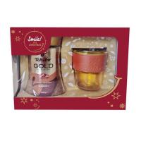 ราคา ชุดของขวัญ ทชิโบโกลด์ กาแฟเร็จรูป 200 กรัม ขวดแก้ว พร้อมแก้ว 450 มล. (2026) (355940-728793010)