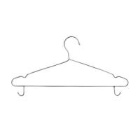 ราคา CASSA ไม้แขวนเสื้อ สแตนเลส มีตะขอเกี่ยว 5อัน (355528-728519010)