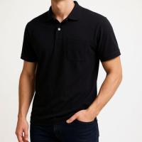 ราคา Glovetex เสื้อโปโลสีดำ (356082-728846010)
