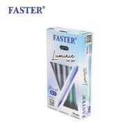 ราคา FASTER ปากกาเจล Luminie 0.5 มม. หมึกน้ำเงิน ด้ามคละสี (กล่อง 12 ด้าม) (355318-728357010)