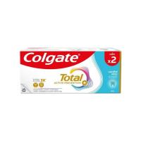ราคา คอลเกต ยาสีฟัน โททอล สูตรแอคทีฟ เฟรช เจล 110 กรัม (แพ็กคู่) (353698-707907010)