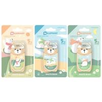 ราคา Elephant ตราช้าง เทปลบคำผิด 5 เมตร รุ่น WHITE BEAR คละลาย (แพ็ก 3 ชิ้น) (353646-727507010)