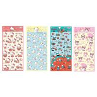 ราคา CODE:D สติกเกอร์ Sanrio คละลาย (แพ็ก 4 แผ่น) (356157-728881010)