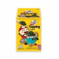 ราคา เถ้าแก่น้อย ท็อปปิ้งสาหร่ายโรยหน้า รสมันปู 8 กรัม (แพ็ก 12 ชิ้น) (377519-689609010)