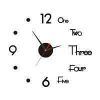 ราคา Homelove นาฬิกาแขวนผนัง 3D DIY 50cm นาฬิกาติดผนังโมเดิร์น ดีไซน์หรู (351153-726055010)