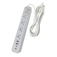 ราคา Sheepola ปลั๊กไฟ 4 ช่อง 1 สวิตซ์ 2 USB 2 TypeC สายยาว 3 เมตร รุ่น SP-PS03201 (354680-728129010)