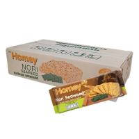 ราคา โฮมมี ขนมปังกรอบ รสสาหร่ายโนริ 120 กรัม (ยกลัง 24 ชิ้น) (339981-670802010)