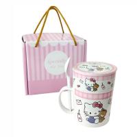 ราคา CL6731-3.75 ชุดแก้วน้ำพร้อมฝา + ช้อน ลาย Kitty Fun Forever (357574-729660010)