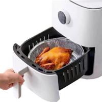 ราคา HUS ถาดฟอยล์ทรงกลม สำหรับหม้อทอดหรือเตาอบ แพ็ก 10 ชิ้น (1 แถม 1) (353143-727168010)