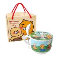 ราคา Superware ชุดถ้วยซุป 3 ชิ้น ลาย Kakao Friends (Little Big Dreams) (358685-730307010)