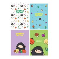 ราคา Double A สมุดมุงหลังคา A5 80 แกรม 24 แผ่น Fancy คละลาย (แพ็ก 4 เล่ม) (357630-729682010)