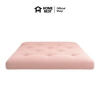 ราคา Home Best ที่นอนท็อปเปอร์ใยสังเคราะห์ Topper ความหนา 10 นิ้ว หนาพิเศษ (358217-729985010)