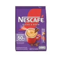 ราคา เนสกาแฟ 3in1 เบลนด์แอนด์บรู สูตรน้ำตาลน้อย 405 กรัม (15 กรัม x 27 ซอง) (456431-356855010)