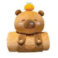 ราคา Kireo หมอนผ้าห่มคาปิบาร่า หัวOrange Model PIW-014 (Orange) (358200-729949010)