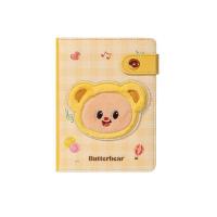 ราคา Deli สมุดโน้ตปกหนัง ปักลาย Butterbear (359697-731397010)