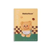 ราคา Deli สมุดสันห่วง B5 ลาย Butterbear ปกสีเหลือง (359693-731394010)