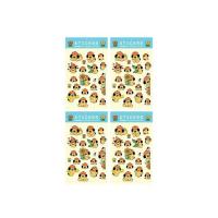 ราคา Double A สติกเกอร์ A6 Ohige No Pon คละลาย (แพ็ก 4 ชิ้น) (358809-730489010)