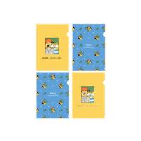 ราคา Double A แฟ้มซองพลาสติก A4 Ohige No Pon คละลาย (แพ็ก 4 ซอง) (358808-730487010)