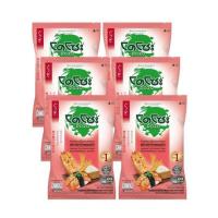 ราคา โดโซะ ข้าวอบกรอบ รสข้าวห่อสาหร่ายแซลมอนย่าง 56 กรัม (แพ็ก 6 ชิ้น) (354109-727722010)