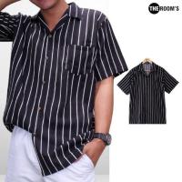 ราคา THE ROOM'S เดอะรูม เสื้อฮาวายผ้าไหมเย็น โทนสีขาว-ดำ (359585-731190010)