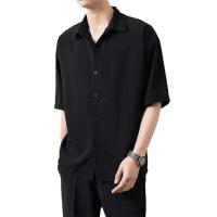 ราคา BP OFFICIAL เสื้อเชิ้ตเกาหลีแขนสั้น สีดำ (347834-631058010)