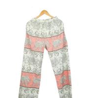 ราคา THE ROOM'S - เดอะรูม กางเกงช้าง ลายก้านกล้วย สีชมพูอ่อน (348859-724851010)