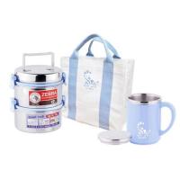 ราคา Zebra ชุดปิ่นโตLucky Day สีฟ้า (380658-695255010)