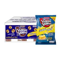 ราคา โรลเลอร์โคสเตอร์ มันฝรั่งรูปวงรสชีสต้นตำรับ 86 กรัม (ยกลัง 12 ชิ้น) (518766-457057010)