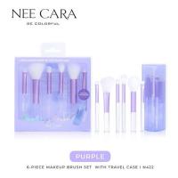 ราคา Nee Cara เซ็ตแปรงแต่งหน้า Makeup Bursh Set With Travel Case (6ชิ้น) (360313-731757010)