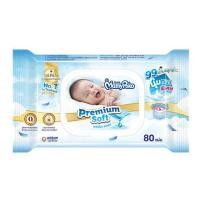 ราคา มามี่โพโค ไวพส์ พรีเมี่ยม ซอฟท์ 80 แผ่น (469135-376073010)