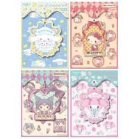 ราคา CODE:D Keychain Sticker ชุดสติกเกอร์+พวงกุญแจ Sanrio คละลาย (แพ็ก 4 ชุด) (360190-731675010)