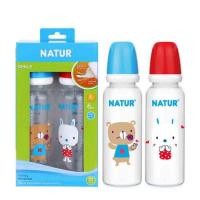 ราคา Natur ขวดนมทรงกลม 8 OZ. แพ็ก 2 (577405-561943010)