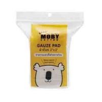 ราคา Baby Moby ผ้าก๊อซเช็ดฟัน เช็ดลิ้น ที่แปรงลิ้นเด็ก ขนาด 2x2 นิ้ว 50 แผ่น (568459-545273010)