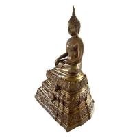 ราคา หลวงพ่อวัดไร่ขิง เนื้อทองเหลืองรมดำ หน้าตัก 3 นิ้ว (335173-622432010)