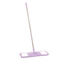 ราคา homely & clean ไม้ม็อบดันฝุ่นไมโครไฟเบอร์ หมุนได้ 360 องศา สีม่วงพาสเทล (361908-732656010)