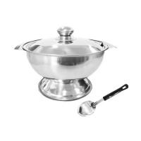 ราคา RRS โถข้าวสแตนเลส 22 ซม. พร้อม ทัพพีด้ามดำ (345191-722607010)