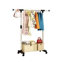 ราคา CASSA ราวตากผ้าสเเตนเลส ปรับระดับได้ บาร์เดี่ยว พร้อมชั้นวางของ (362316-732924010)