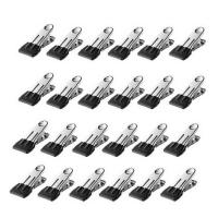 ราคา CASSA คลิปหนีบแสตนเลส ทีจับกันลื่นสีดำ 24 ตัวหนีบ (362310-732921010)