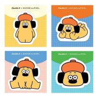 ราคา Double A กระดาษโน้ตไดคัท 30แผ่น Ohige No Pon คละลาย (แพ็ก 4 ชุด) (361532-732437010)