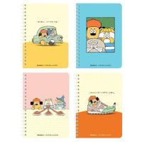 ราคา Double A สมุดสันห่วง A5 Ohige No Pon ปกคละลาย (แพ็ก 4 เล่ม) (361531-732436010)