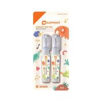 ราคา Elephant ตราช้าง ปากกาลบคำผิด 3 มล. แพ็กคู่ (4 แพ็ก 8 ด้าม) (457421-358136010)