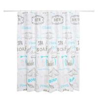 ราคา WSP ม่านห้องน้ำพลาสติก PEVAรุ่น Lightex SCP-18/8076 ขนาด 180x180 ซม. ลาย BUBBLE&BATH (353252-727196010)