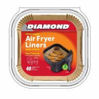 ราคา ไดมอนด์ ถาดกระดาษรองหม้อทอดไร้น้ำมัน (40 แผ่น) (336477-717316010)