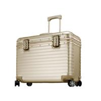 ราคา BAGGAGE LUGGAGE กระเป๋าเดินทาง รุ่น PILOT ALUMINIUM สี Gold (357238-729477010)