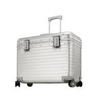 ราคา BAGGAGE LUGGAGE กระเป๋าเดินทาง รุ่น PILOT ALUMINIUM สี SILVER (357236-729473010)
